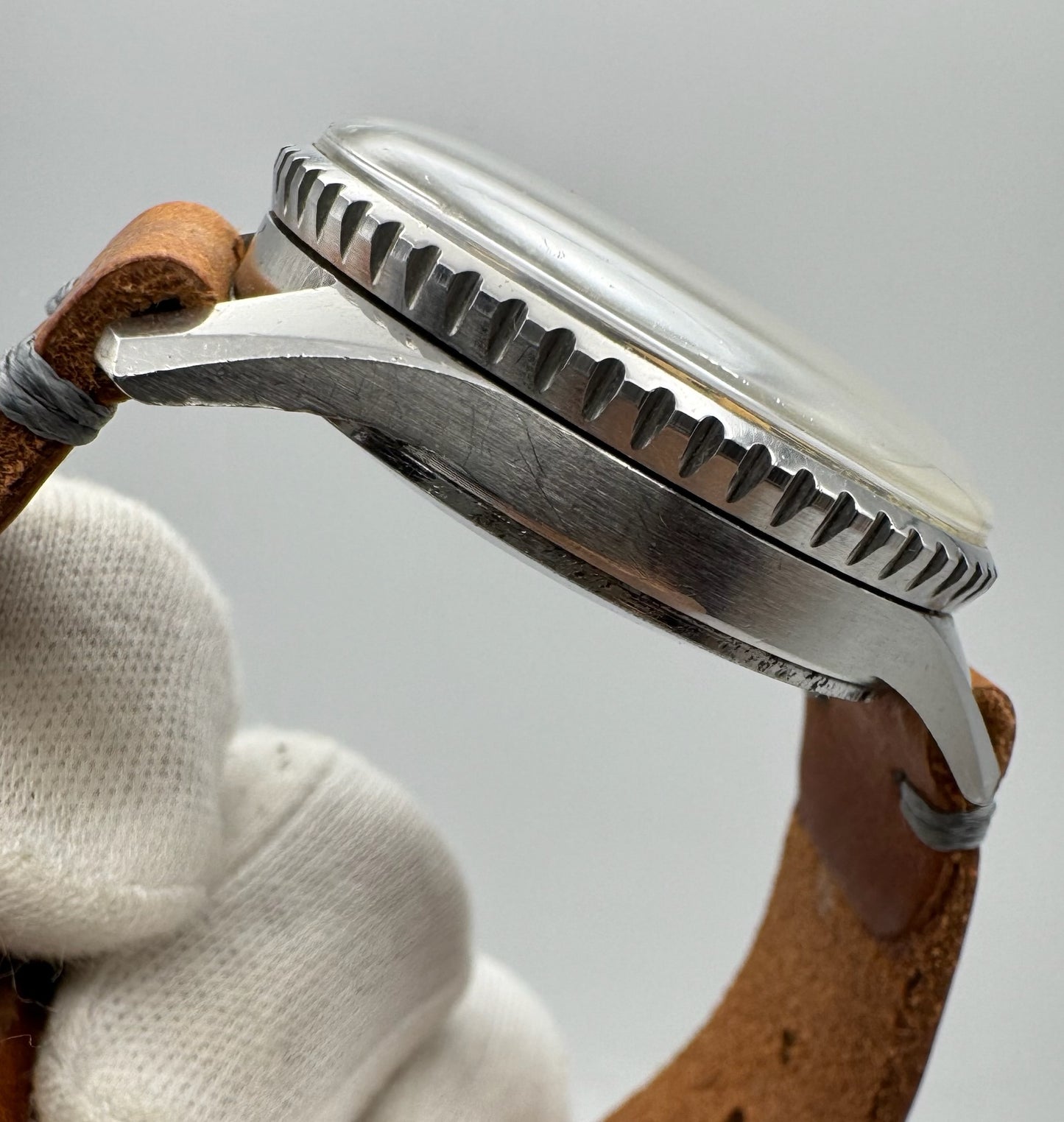 Breitling Navitimer 806 AOPA Chronograph Steel Heavy Patina Gilt Dial (Unpolished/Serviced)