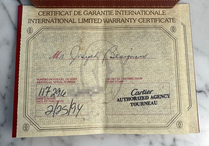 Cartier Santos Galbée 2 Tone Automatic 1994 Original Owner (Full-Set/Unpolished/Serviced)