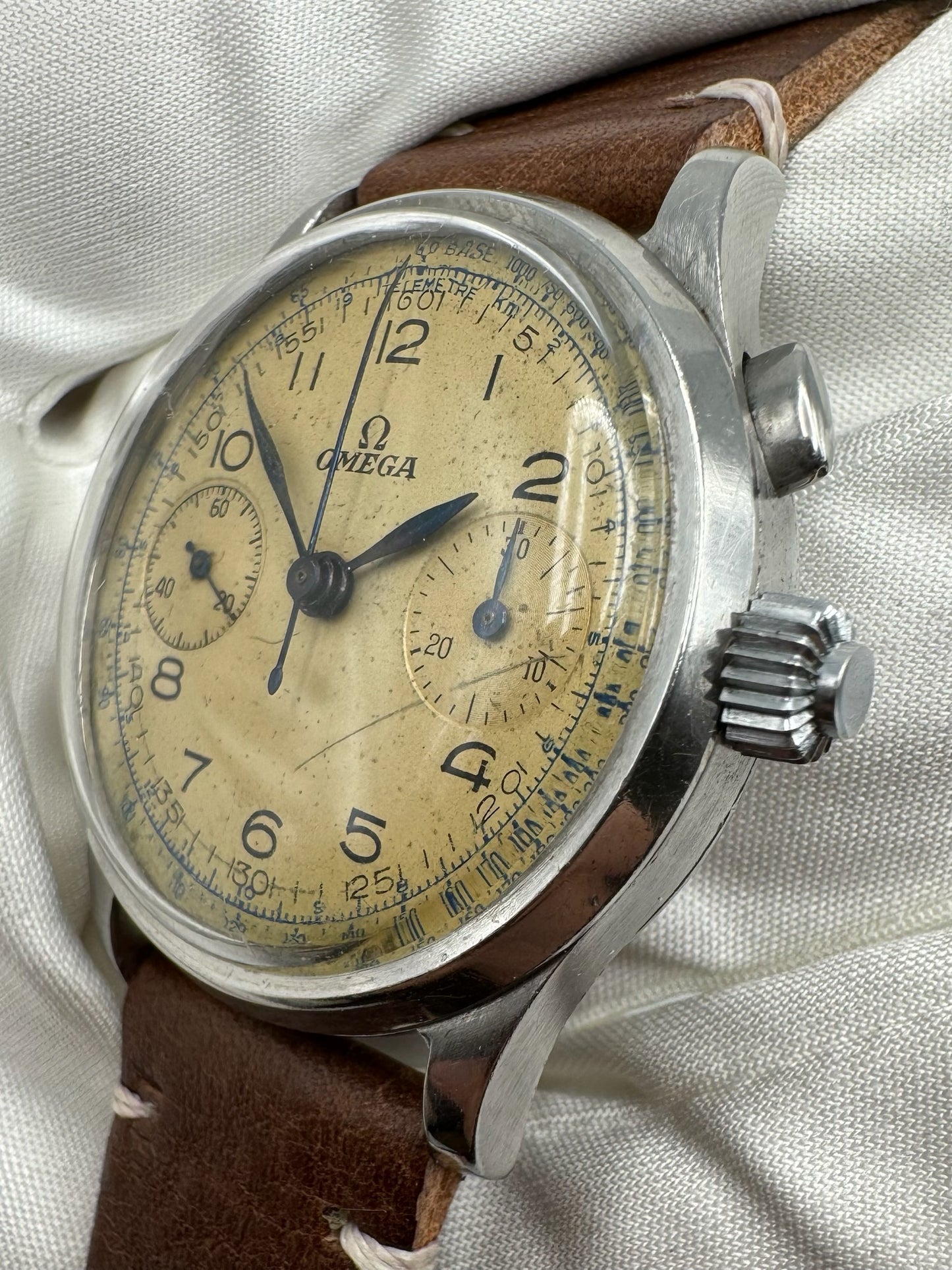 Omega Vintage Chronograph Monopusher