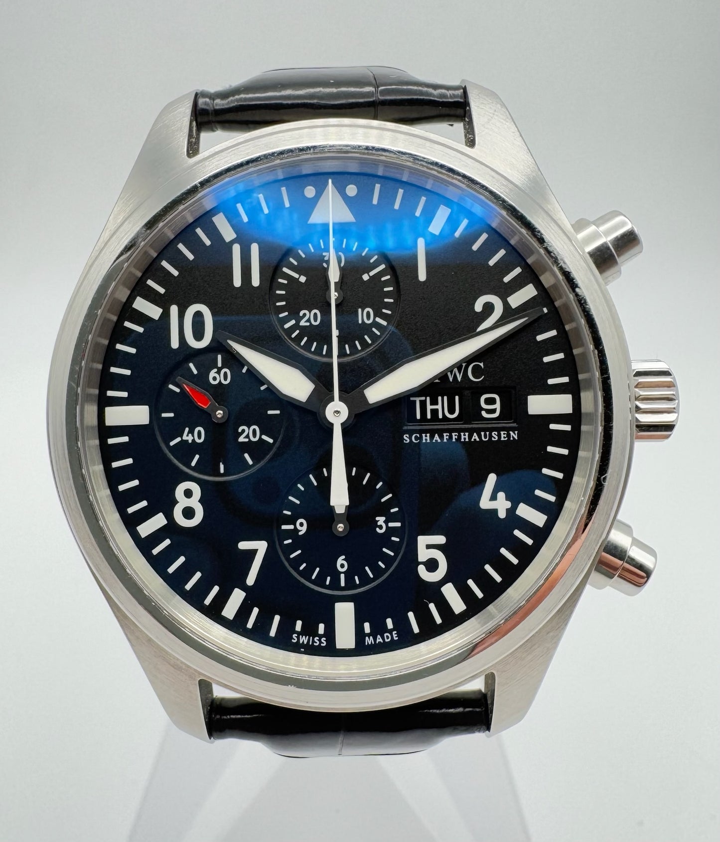 IWC Pilot Chronograph Steel 42 (Unpolished)