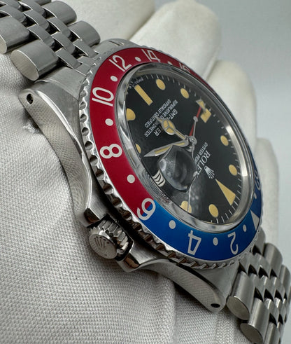 Rolex GMT-Master 1675 Tritium Patina Service Dial 1966