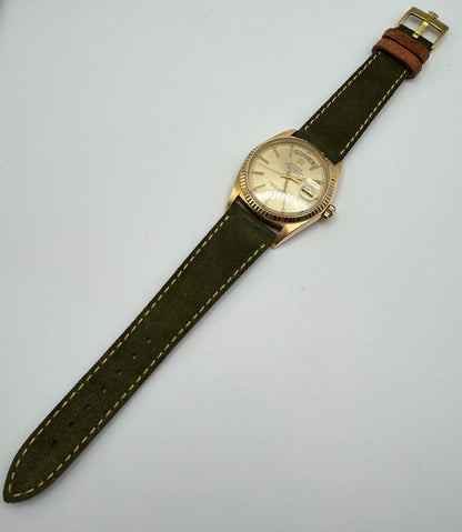 Rolex Day-Date 36 Yellow Gold with Champagne Dial 1968