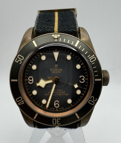 Tudor Black Bay Bronze Grey Dial Nice Patina 2019 (Full-Set/Mint)