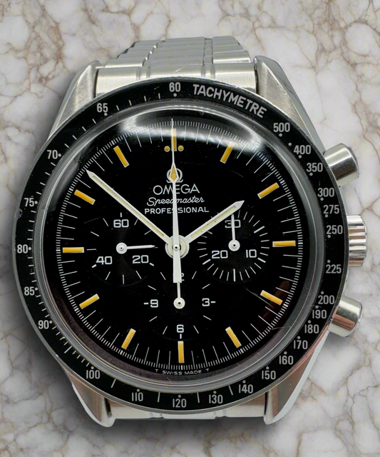 Omega Speedmaster Professional Moonwatch with Heavy Patina