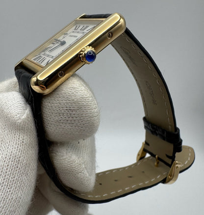 Cartier Tank Solo Medium Size Yellow Gold (Box)