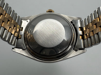 Rolex Datejust 1601 Steel/Rose Gold "Hafez El Assad" Silver Dial Unique Piece 1969