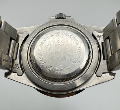 Tudor Submariner 76100 Full Steel Yellow Patina Lollipop Hands