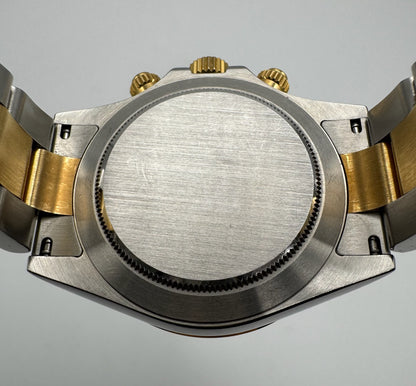 Rolex Daytona 116523 Steel/Yellow Gold White Dial Original Owner 2004 (Full-Set/Unpolished)