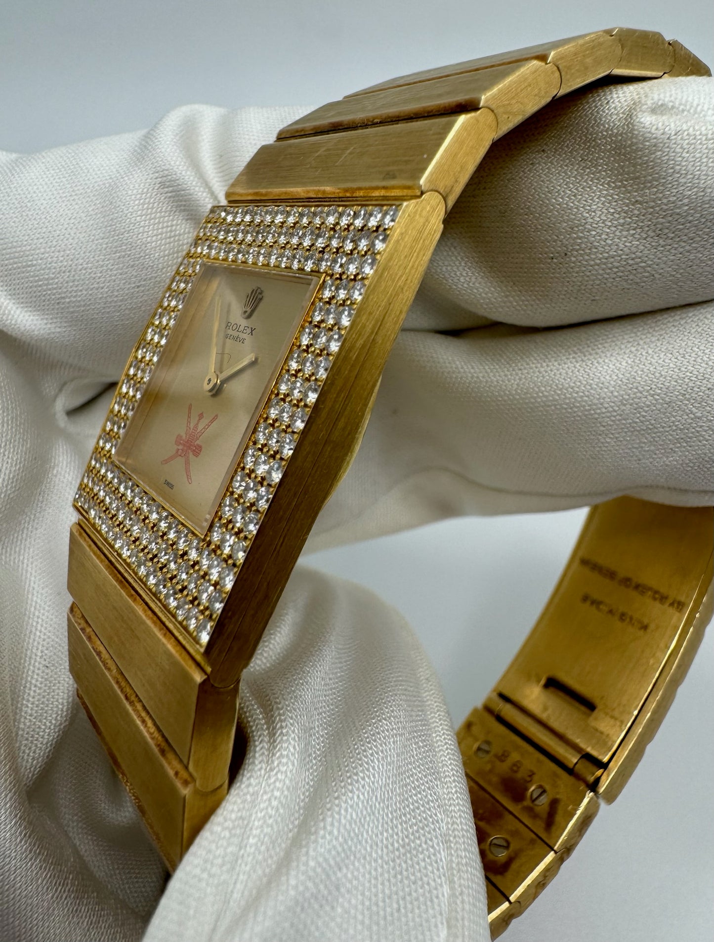 Rolex Cellini King Midas Yellow Gold with Factory Diamonds Kabouss “Khanjar” (NOS / Full-Set)