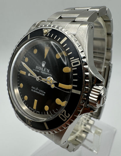 Rolex Submariner No Date “Serif Dial” Heavy Patina (Mint)