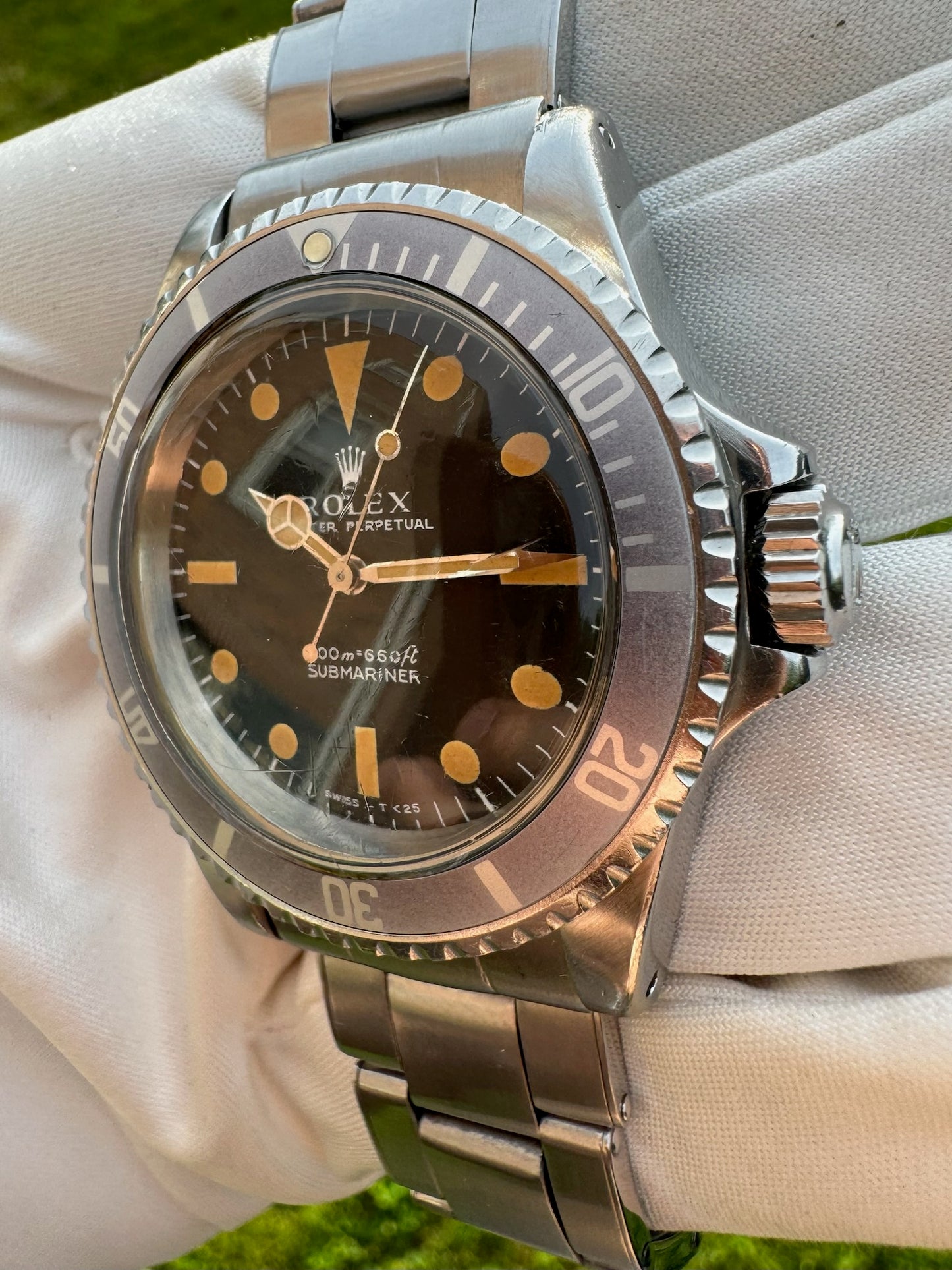 Rolex Submariner No Date Meters First Pumpkin Patina