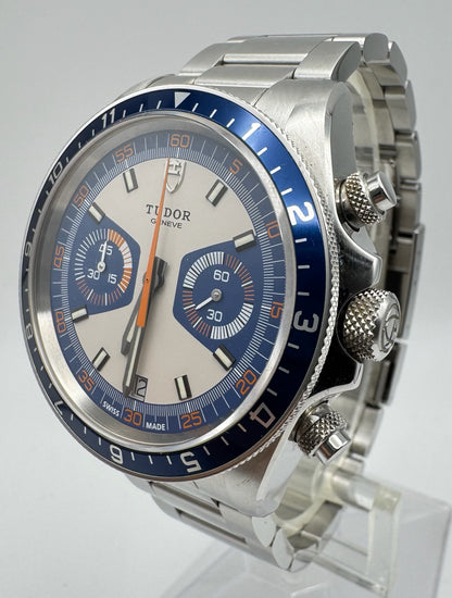 Tudor Heritage Chrono Blue Carlo Blue/Grey 2015 (Full-Set/Mint)