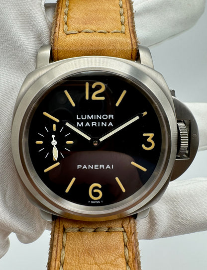 Panerai Luminor Marina Titanium with Tritium Dial PAM00040 (Full-Set)