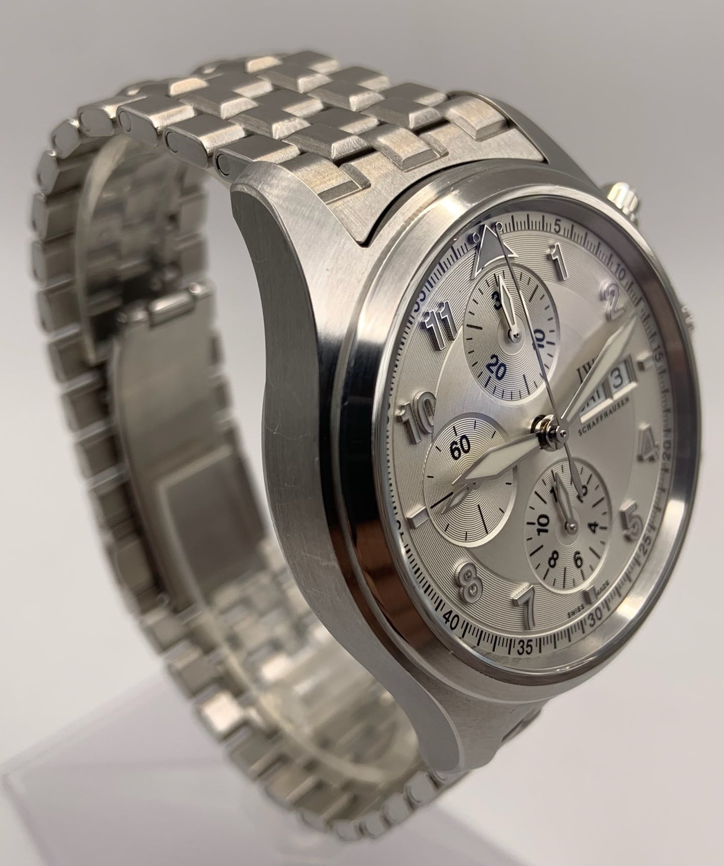 IWC Pilot Spitfire Chronograph with Silver Dial