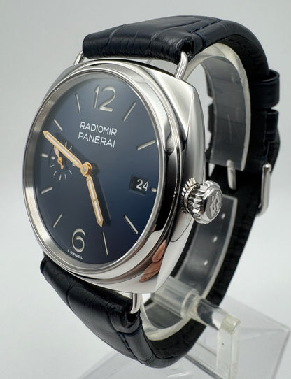 Panerai Radiomir 40 Quaranta Blue Dial 2024 (Full-Set/Warranty/Unworn)