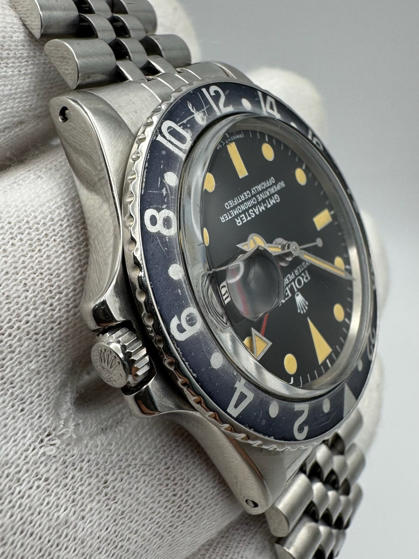 Rolex GMT-Master 1675 Jubilee Heavy Patina 1977