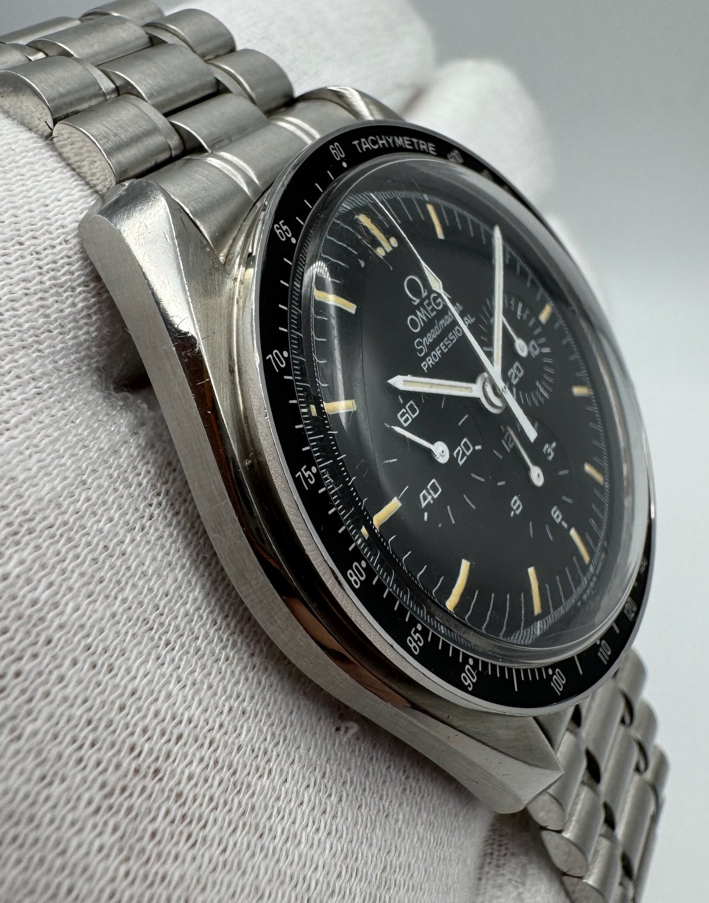 Omega Speedmaster Professional Moonwatch with Tritium Dial (Unpolished)