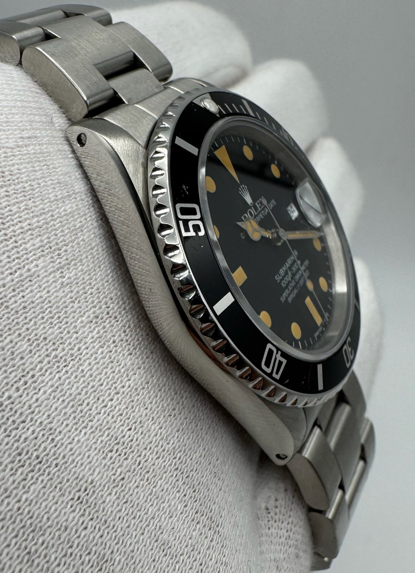 Rolex Submariner 16800 Matte Dial Pumpkin Patina 1982 (Serviced)