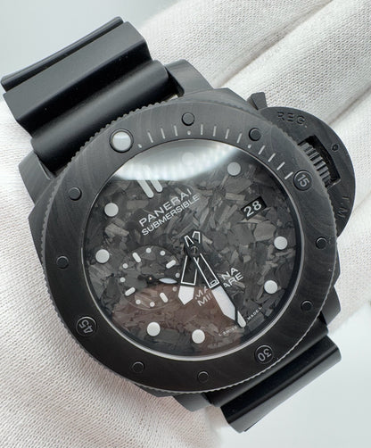 Panerai Luminor Submersible 47 Marina Militare Full Carbon (Full-Set)