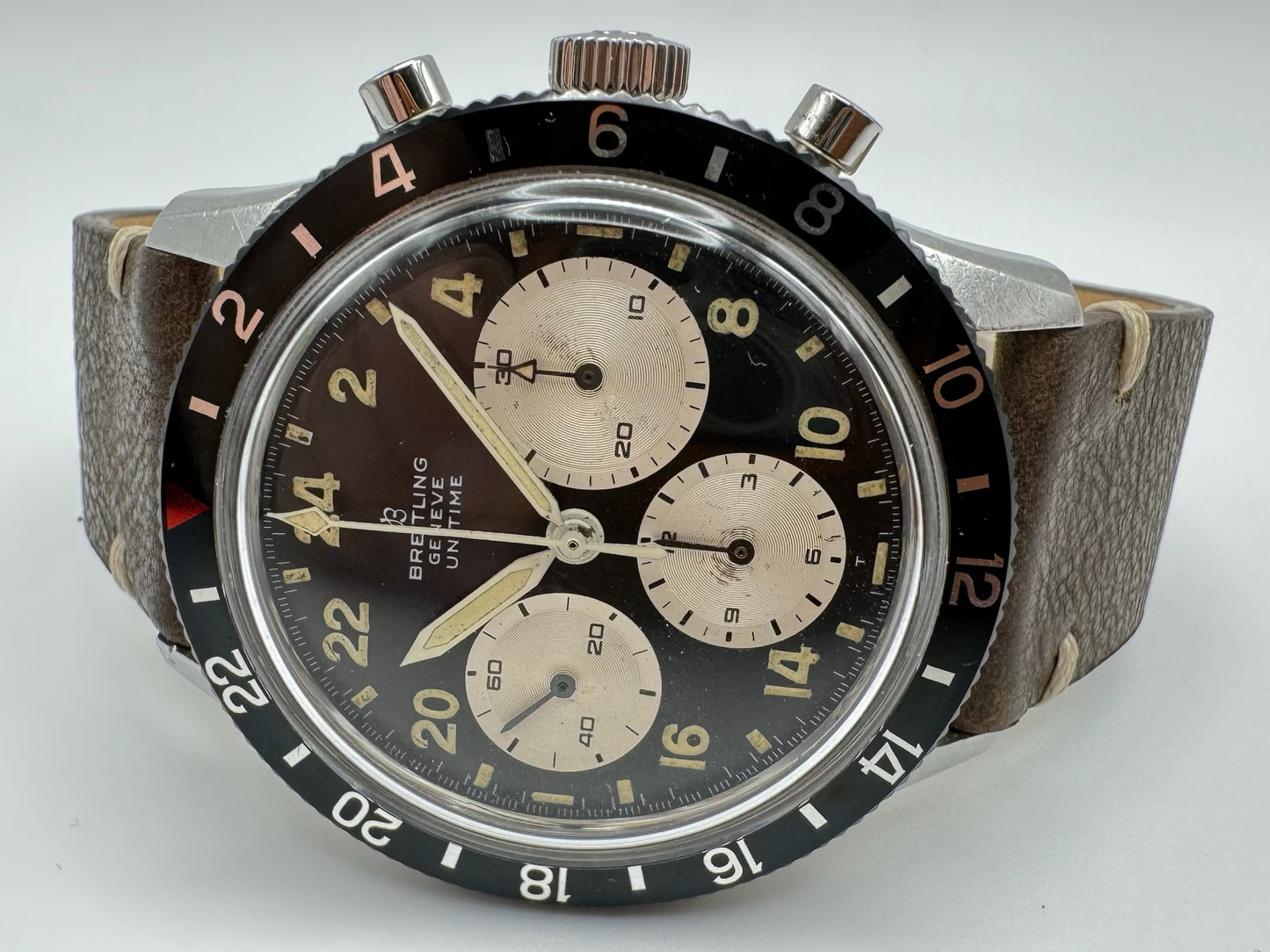 Breitling Unitime Co-Pilot Vintage Steel