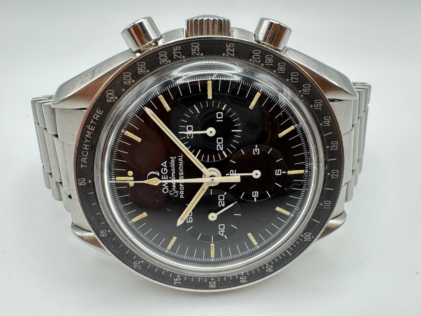 Omega Speedmaster Faded Insert Step T-Dial 1971