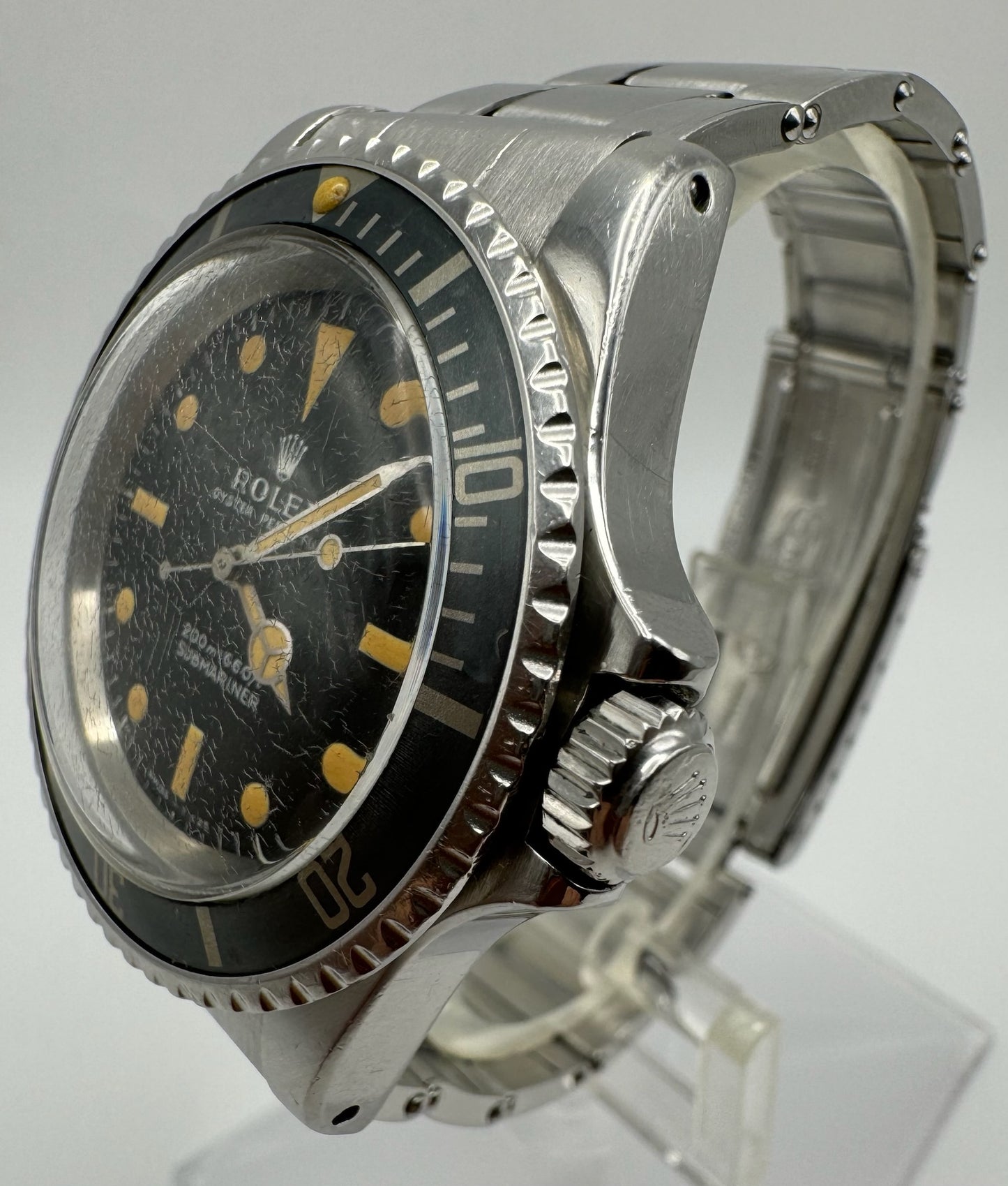 Rolex Submariner 5513 “Meters First” Pumpkin Dial Never Polished (Full-Set)