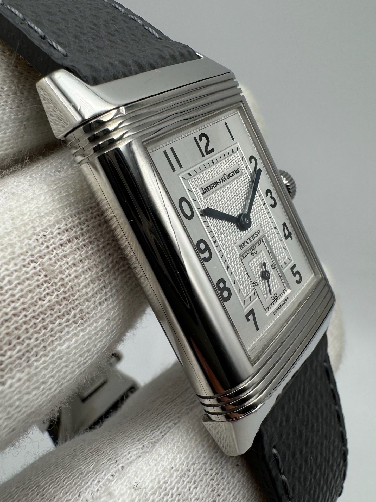 Jaeger-LeCoultre Reverso Duoface Day & Night Steel Manual Winding (Unpolished)