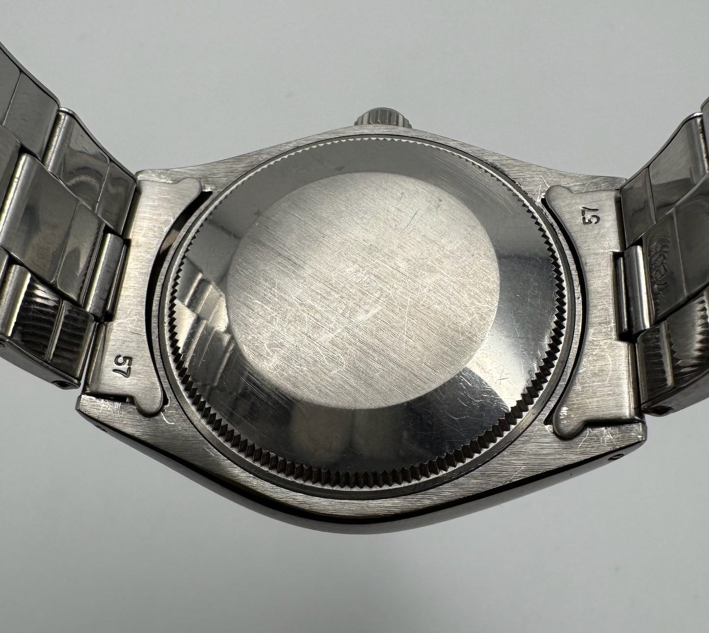 Rolex Air King Full Steel Oyster Riveted Bracelet Blue Dial 1972