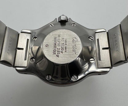 Cartier Santos Octagon Automatic Two-Tone Large Model Ghost/Grey Dial 1990 (Serviced)