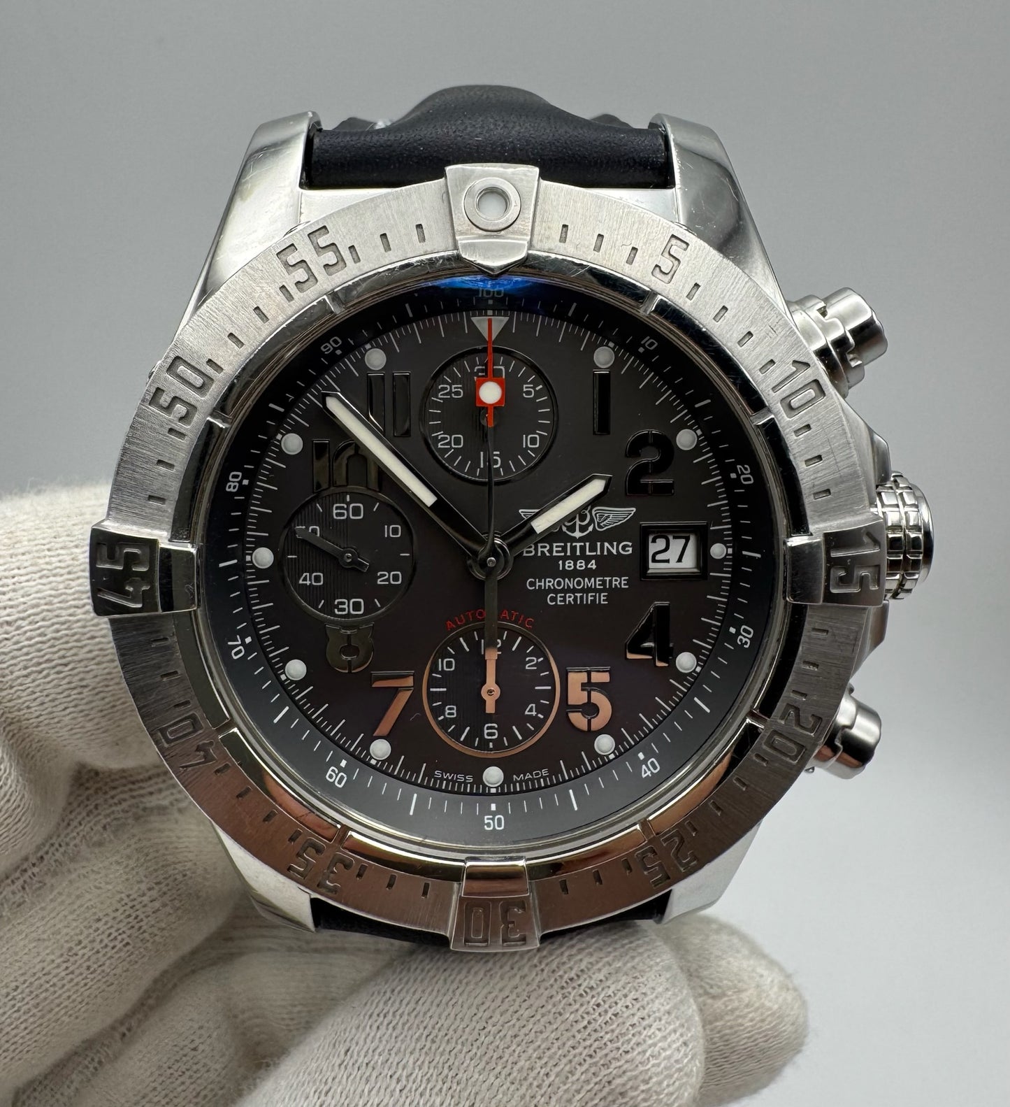 Breitling Avenger Skyland Steel Grey Dial (Unpolished)