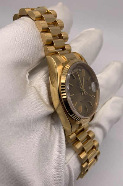 Rolex Day-Date Full Gold with Spanish Days (Full-Set)