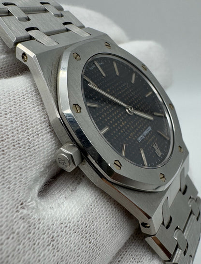 Audemars Piguet Royal Oak 33 Full Steel Ultra Thin Blue Dial 1998 (Papers/Unpolished)