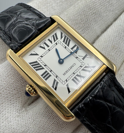Cartier Tank Solo Medium Size Yellow Gold (Box)