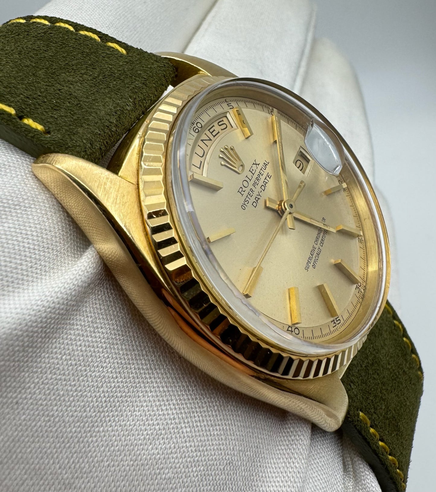 Rolex Day-Date 36 Yellow Gold with Champagne Dial 1968