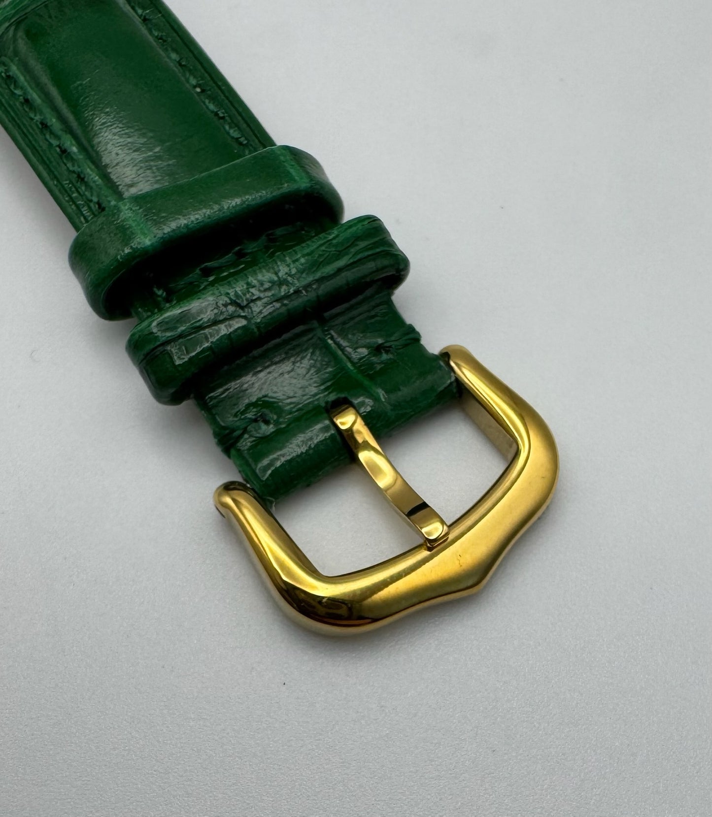 Cartier Tank Vermeil Gold Plated Manual Winding Lemon Dial