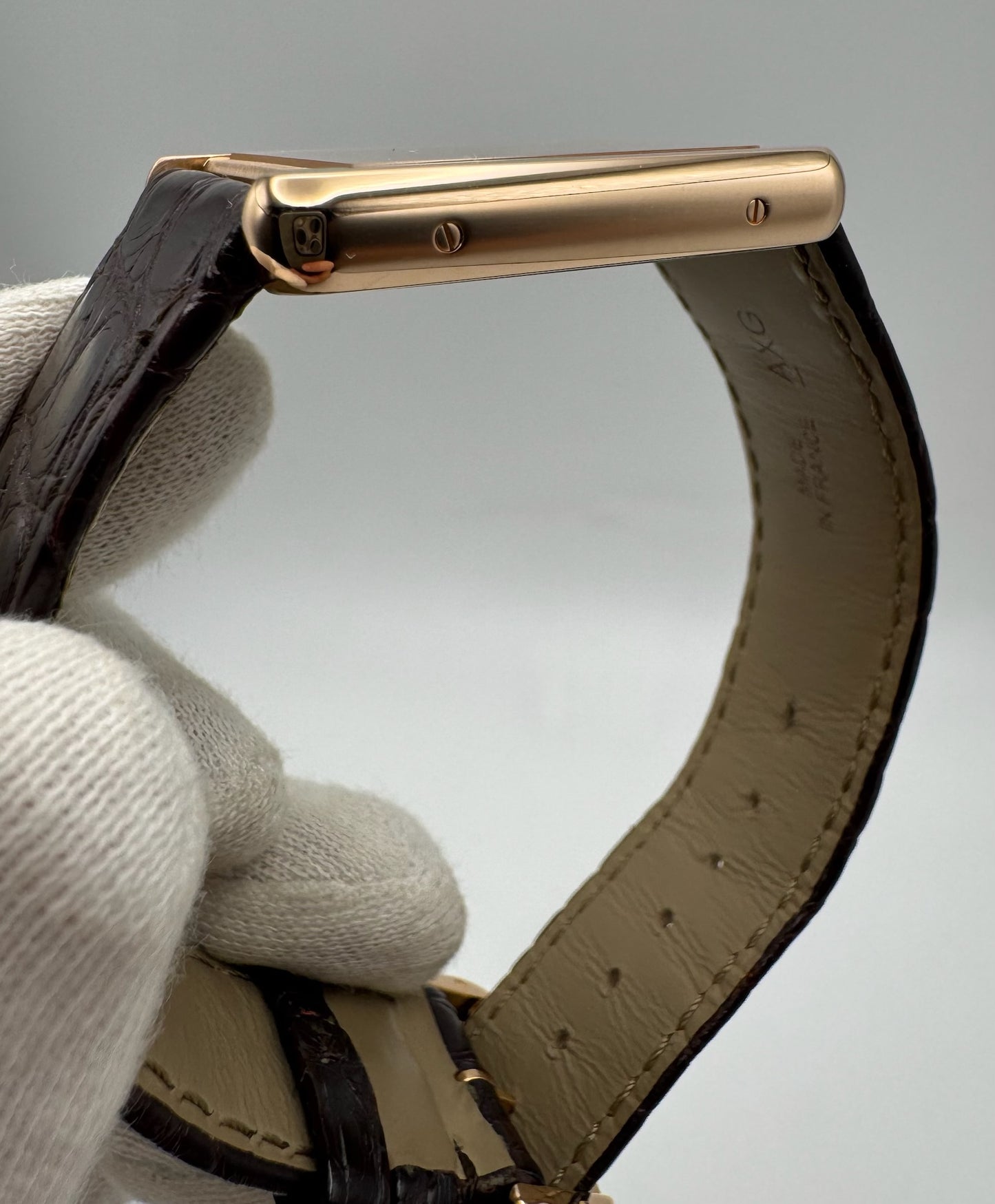 Cartier Tank Solo Large Size Rose Gold 2018 (Full-Set/Mint)