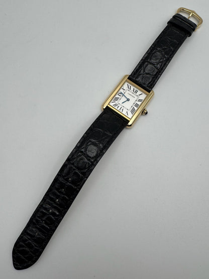 Cartier Tank Solo Medium Size Yellow Gold (Box)