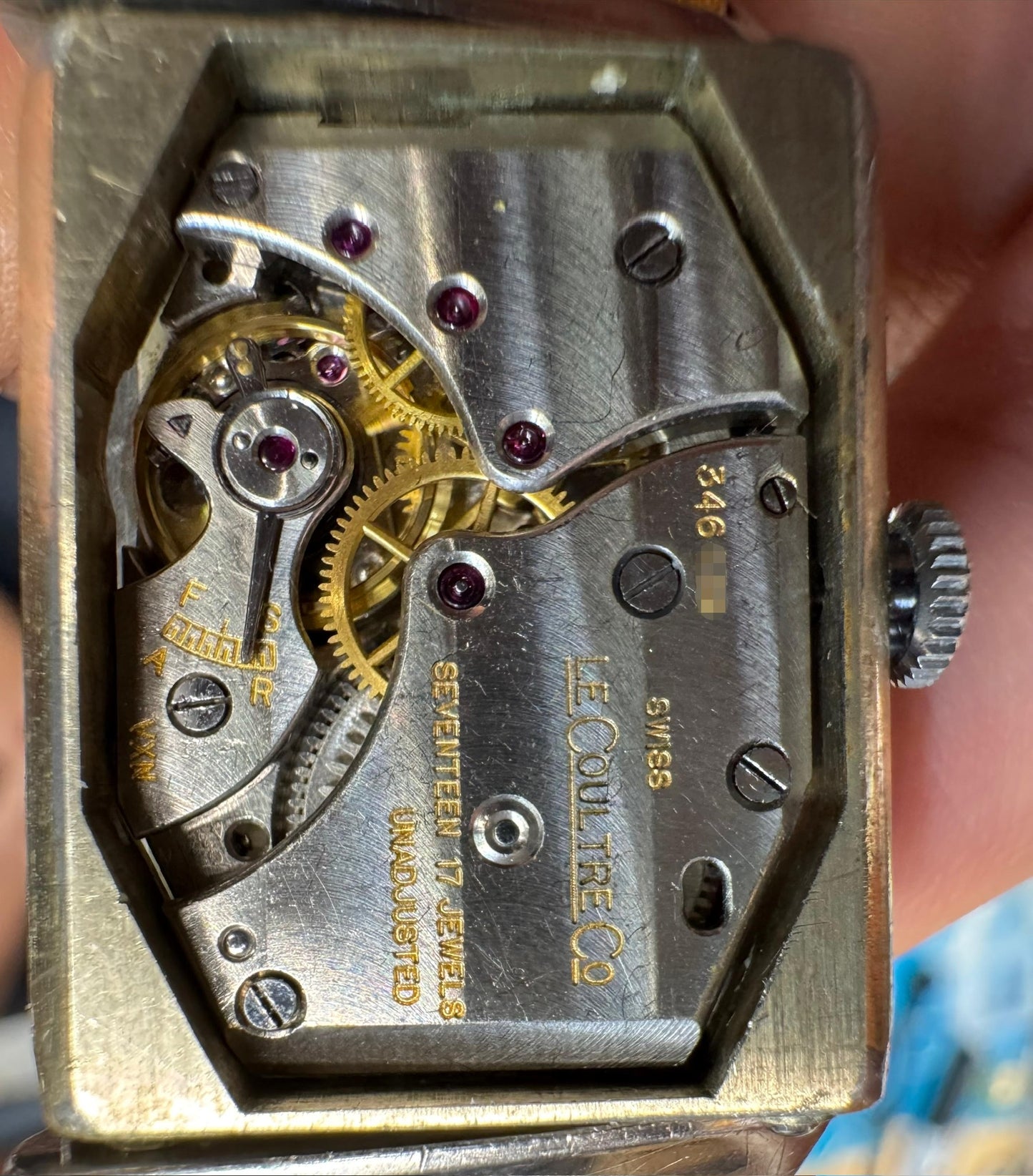 Jaeger-LeCoultre Reverso Vintage Steel Silver Dial First Generation Rare 1931 (Unpolished/Serviced)