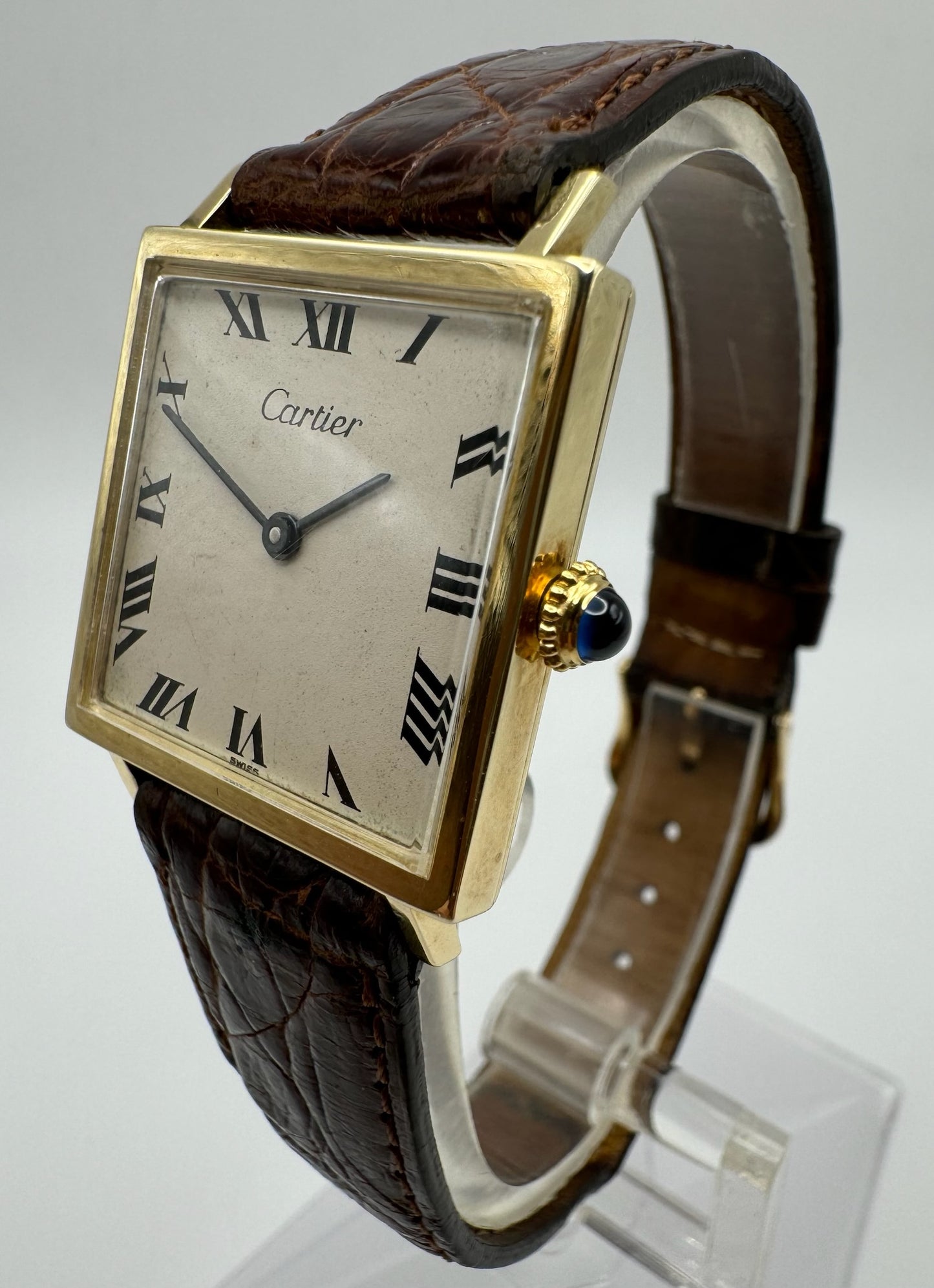 Cartier Tank 14K Yellow Gold Concord Manual Winding