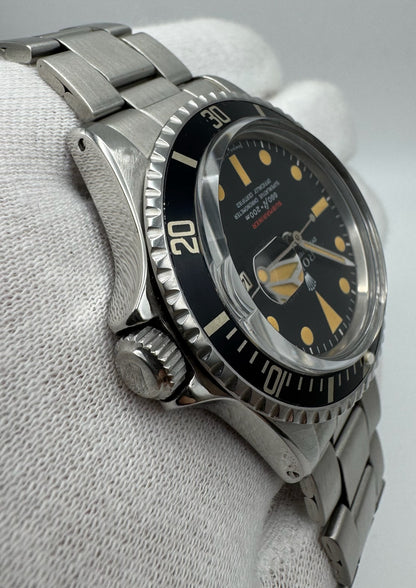 Rolex Submariner 1680 MK4 Red Stunning Patina (Full-Set/Serviced)