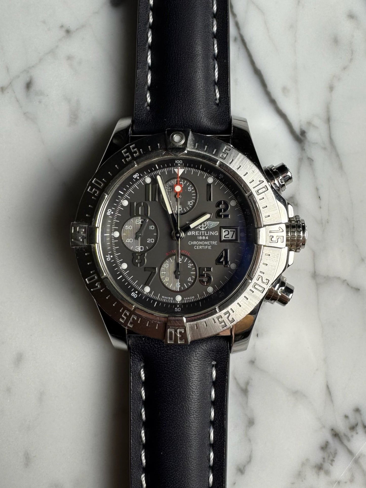 Breitling Avenger Skyland Steel Grey Dial (Unpolished)
