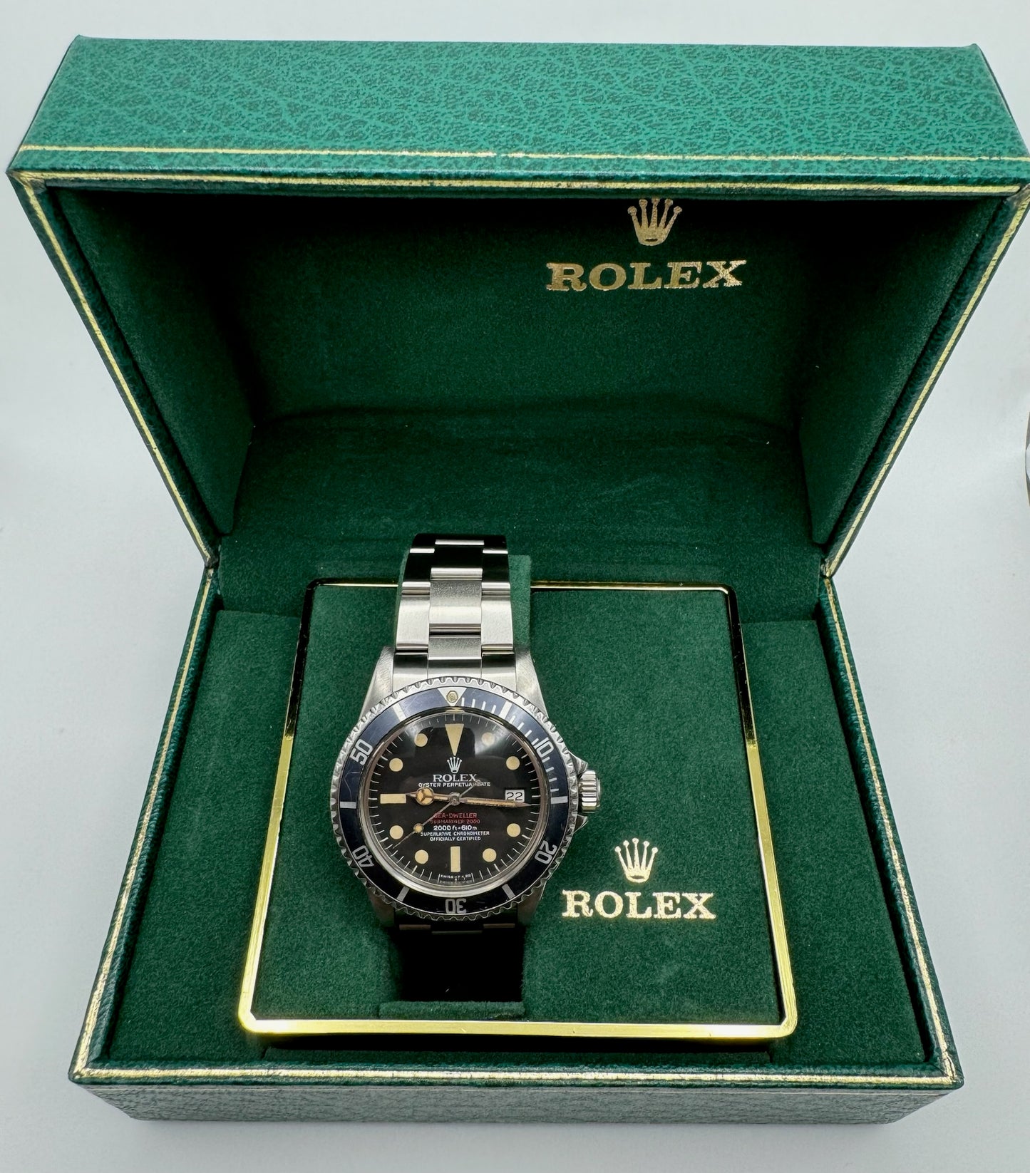 Rolex Sea-Dweller 1665 Double Red Mark 4 (Full-Set)