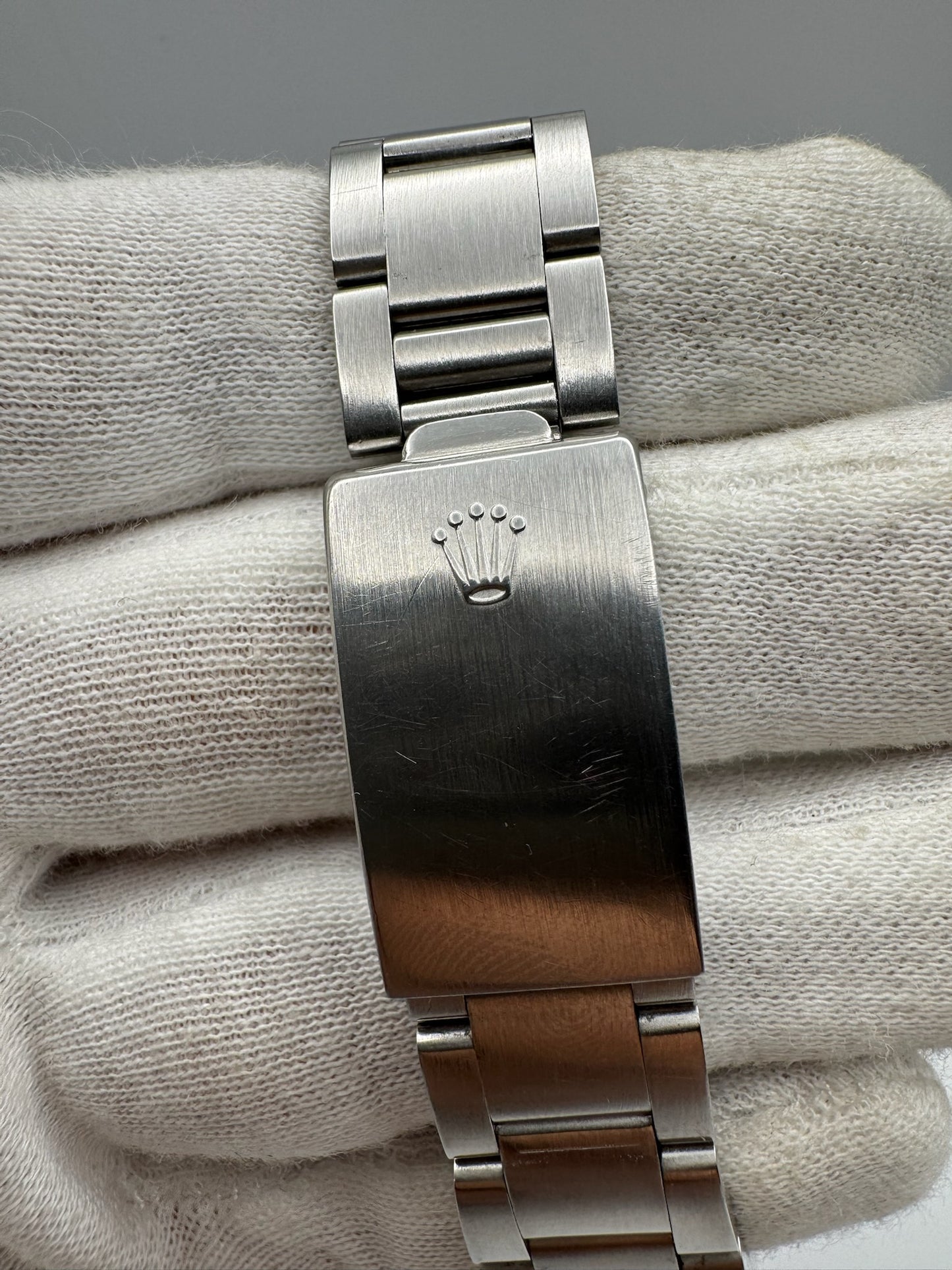 Rolex GMT-Master 16750 Pepsi Matte Dial Yellow Patina 1980 (Full-Set/Unpolished)