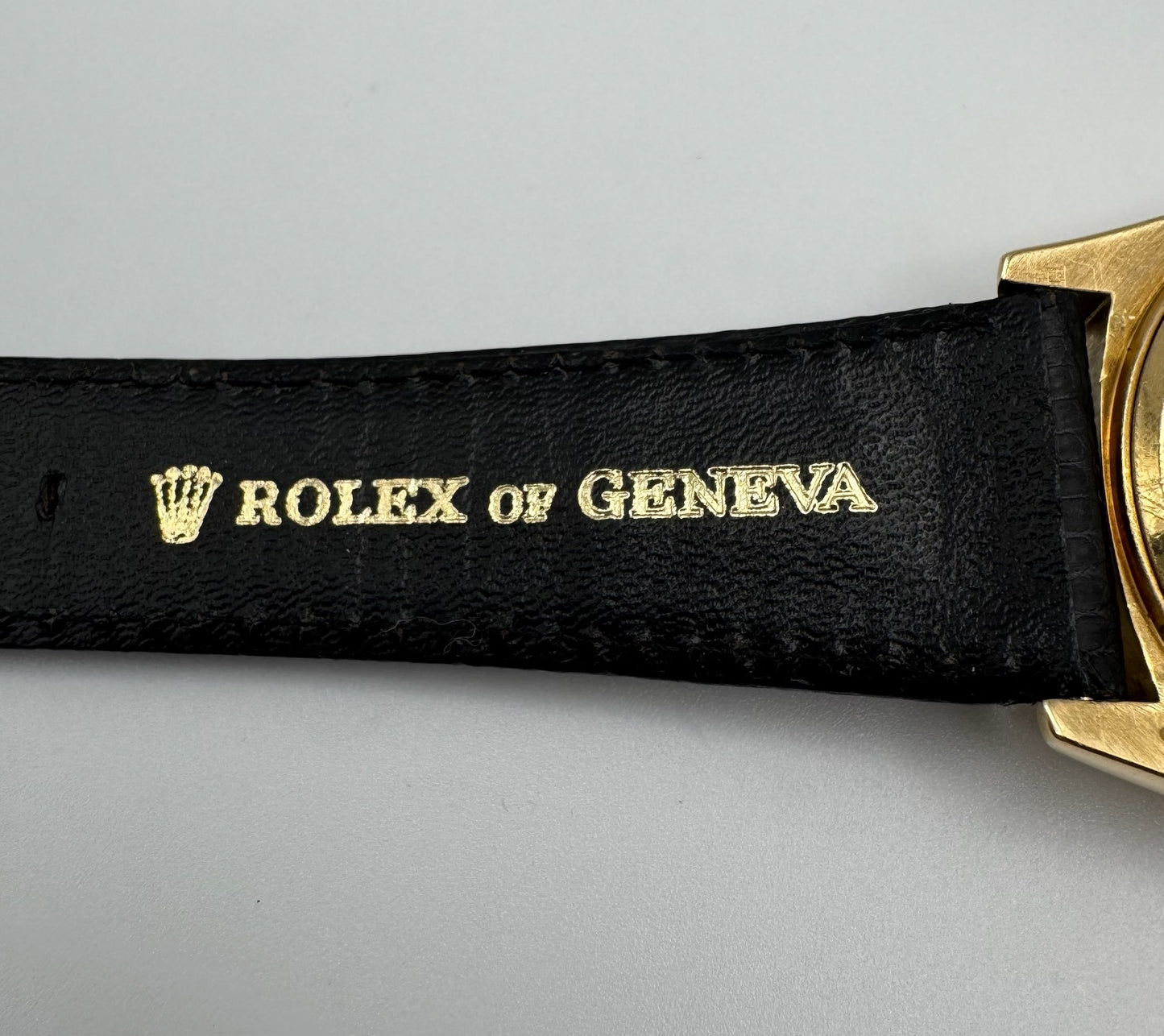 Rolex Day-Date 36 Yellow Gold Aftermarket Onyx Dial 1979 (Serviced)