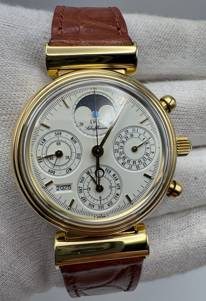 IWC Da Vinci Perpetual Calendar Chronograph Yellow Gold (Full-Set/Serviced)