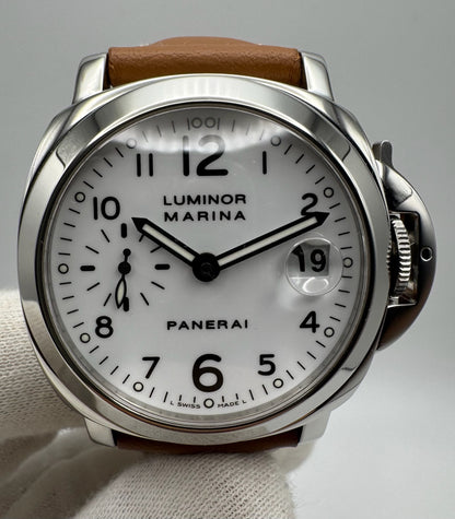 Panerai Luminor Marina 40 PAM49 Automatic White Dial (Mint)