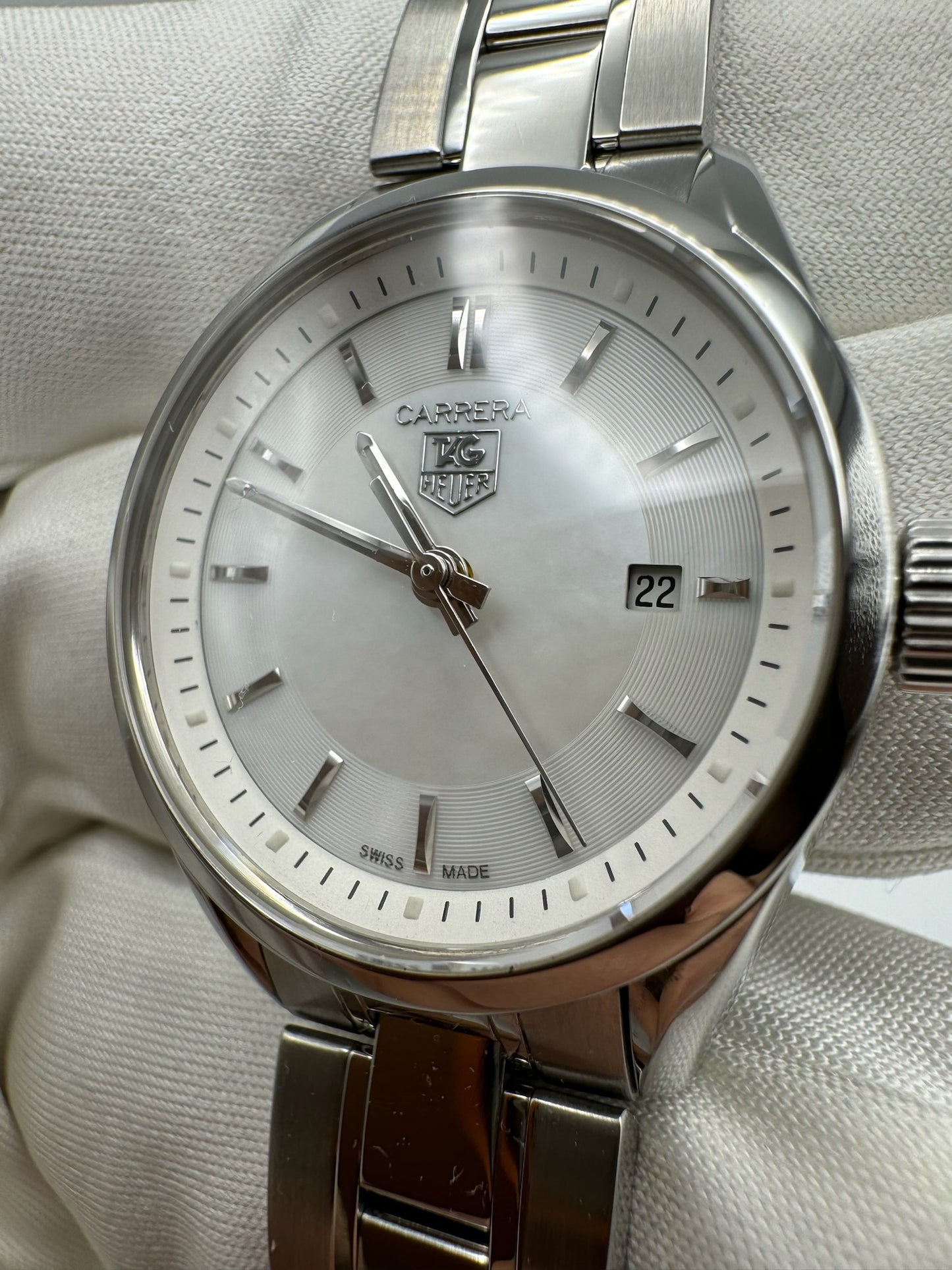 TAG Heuer Carrera Lady Mother of Pearl Dial