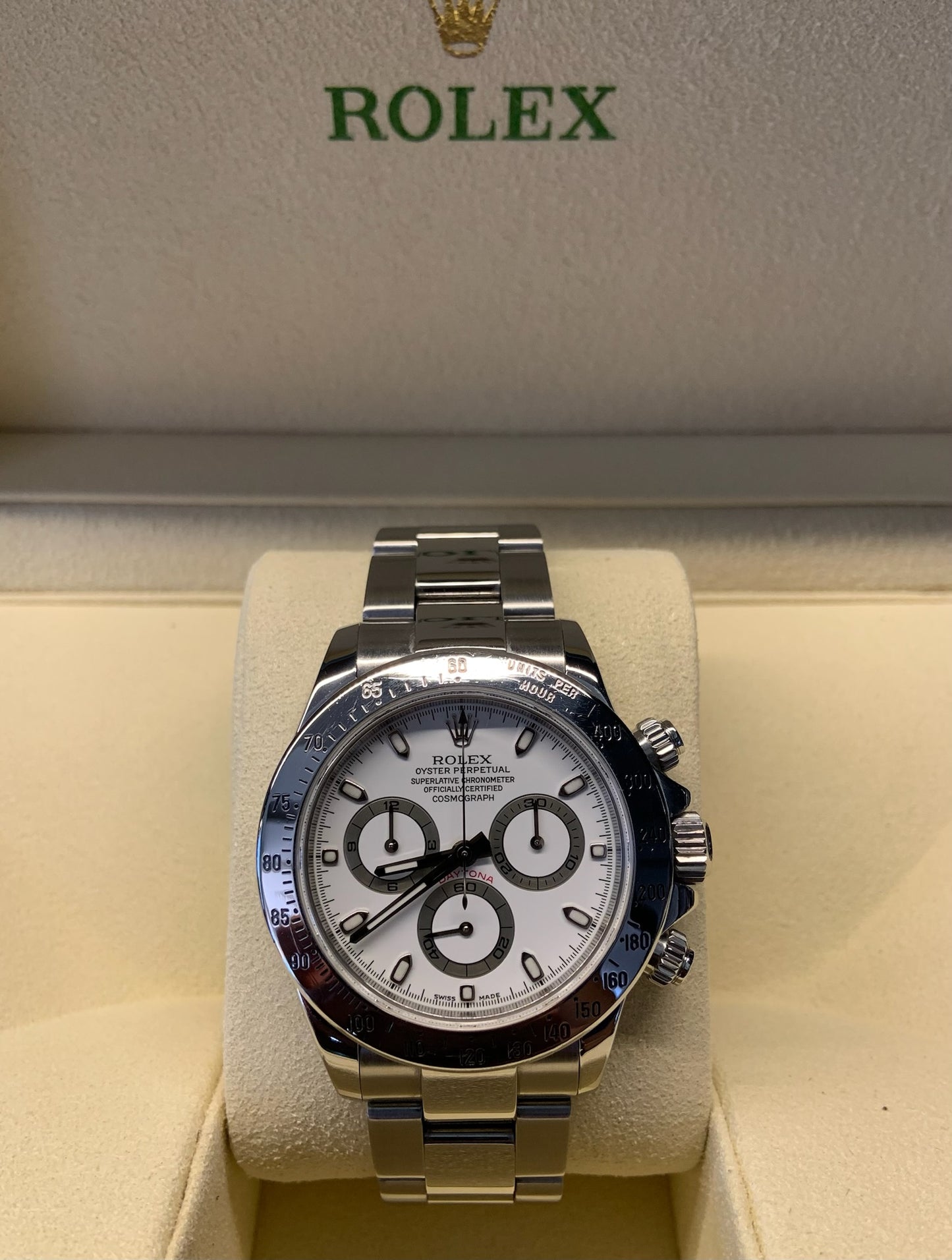 Rolex Daytona White Dial