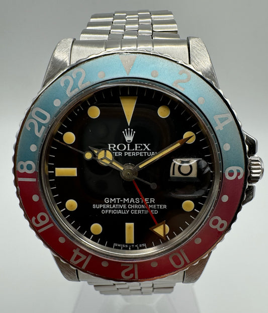 Rolex GMT-Master 1675 with Tritium Dial and Great Patina