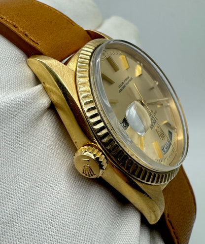 Rolex Day-Date 36 Yellow Gold with Champagne Dial 1960s